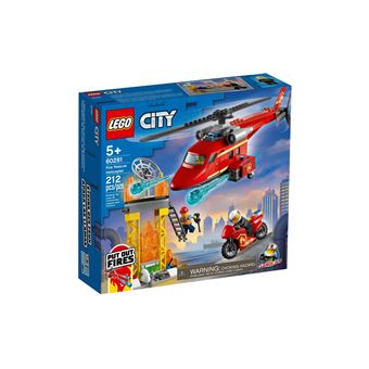 HELICOPTERO DE RESGATE DOS BOMBEIROS - LEGO CITY
