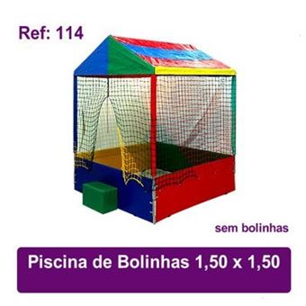 PISCINA DE BOLINHAS 1,50 X 1,50 - BB BOLINHAS